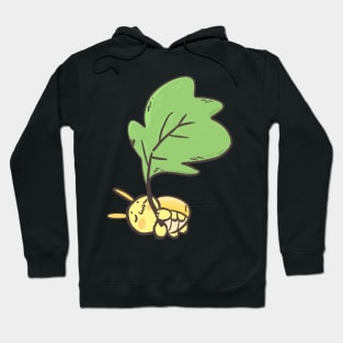 Bug with a leaf Hoodie